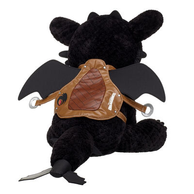 How to Train Your Dragon Toothless Plush with Saddle