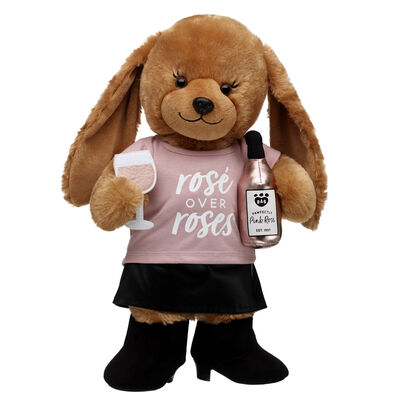Barkleigh&trade; Dog Soft Toy Ros&eacute; Over Roses Gift Set
