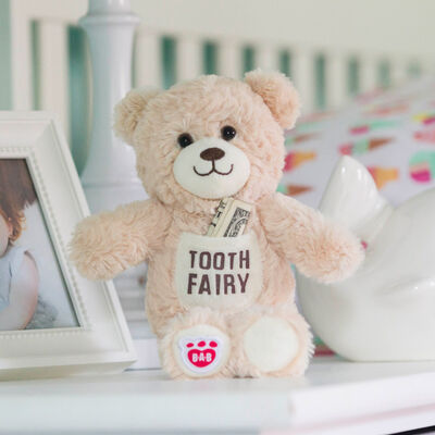 21cm Tooth Fairy Teddy Bear with Pocket