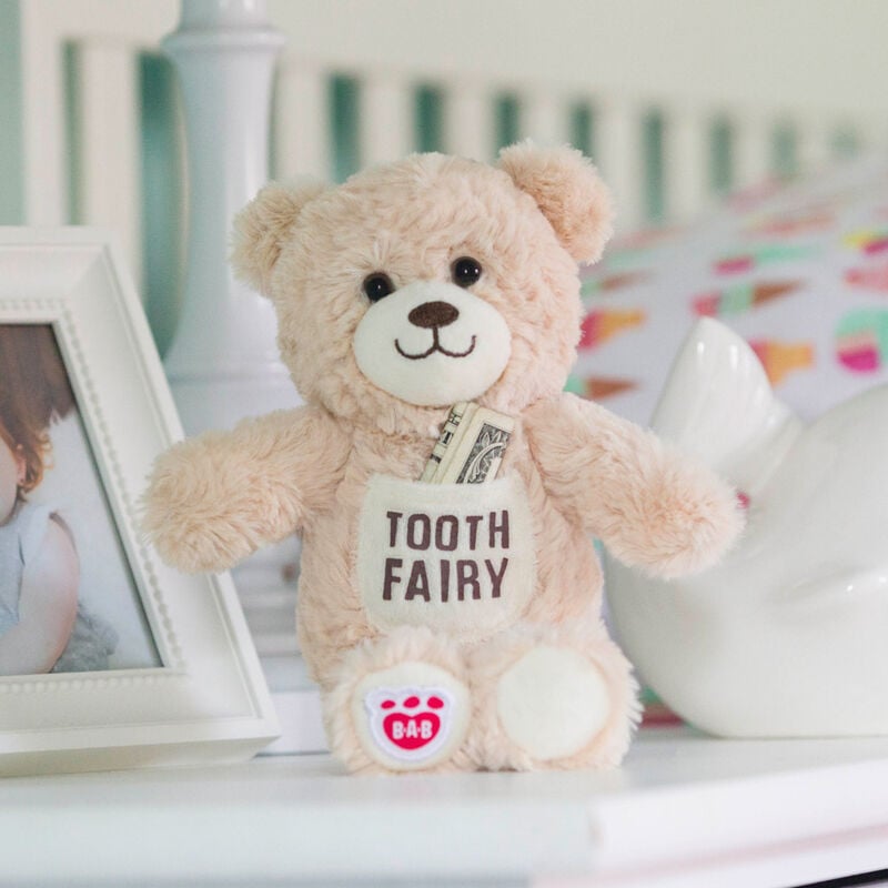 Online Exclusive 8in Tooth Fairy Bear with Pocket
