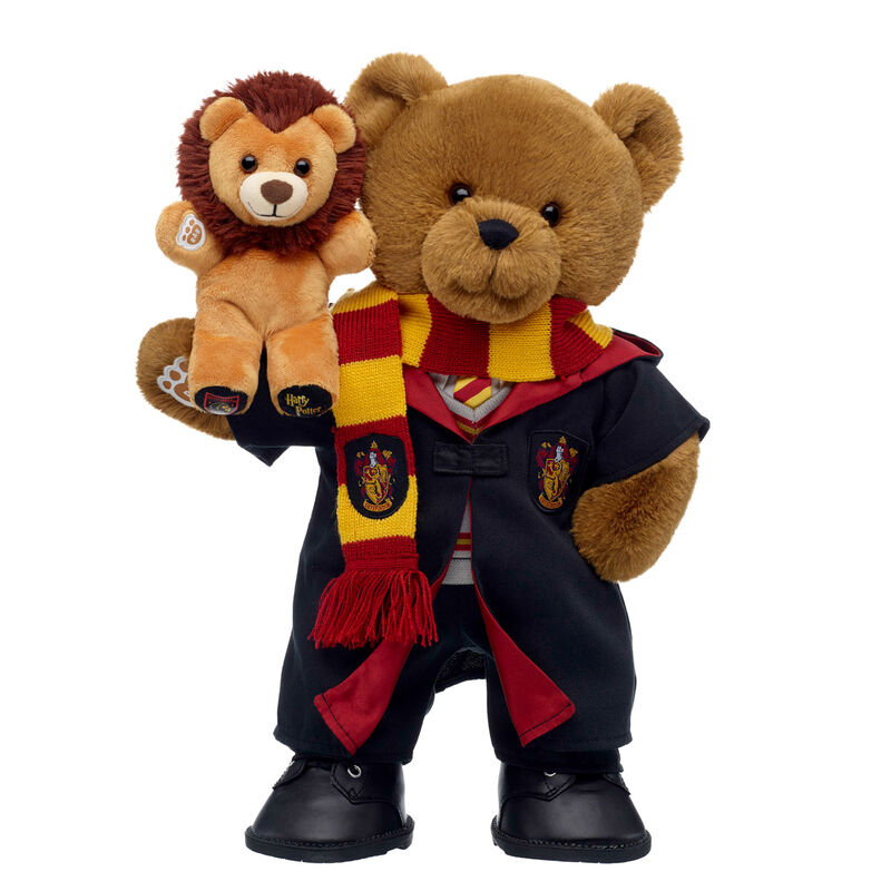 HARRY POTTER Teddy Bear GRYFFINDOR Mini Beans Gift Set soft toy by Build-A-Bear