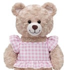 Pink Gingham Ruffle Tank by Build-A-Bear