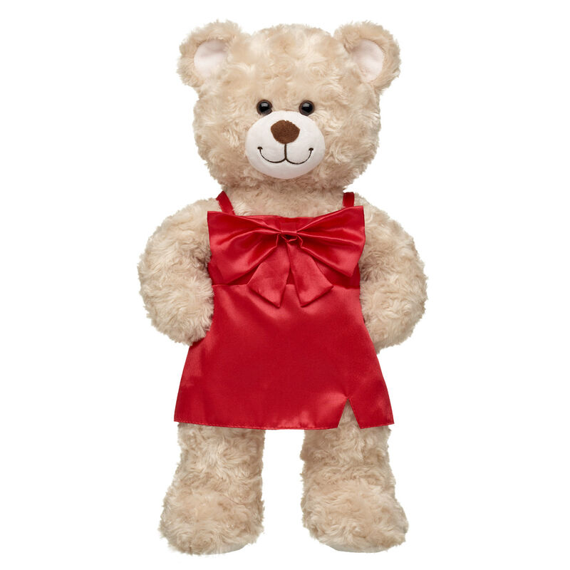 Online Exclusive Red Bow Dress for Stuffed Animals - Build-A-Bear Workshop&reg;
