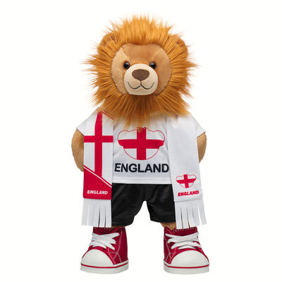 Wild Lion Soft Toy England Football Gift Set