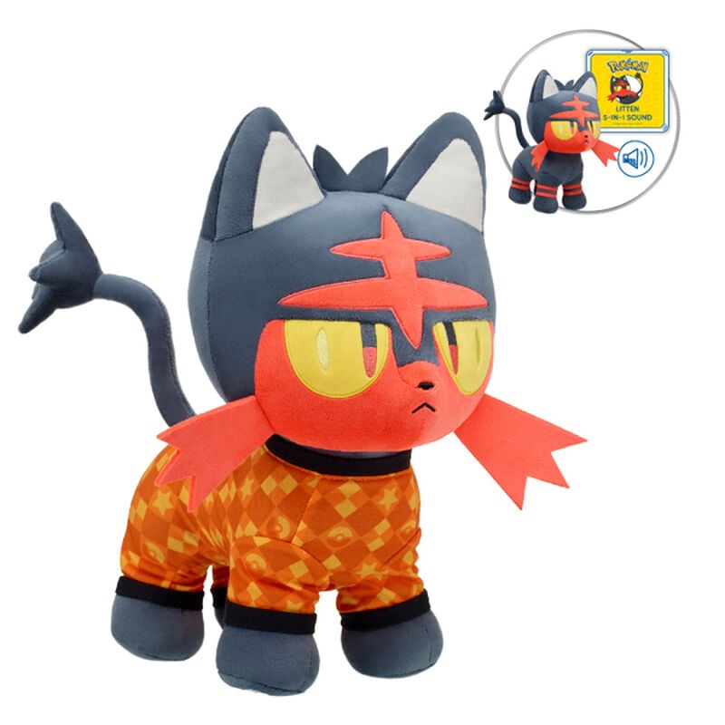 Pok&eacute;mon Litten Plush Bundle - Build-A-Bear Workshop&reg;