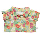 Tropical Flower Print Shirt by Build-A-Bear