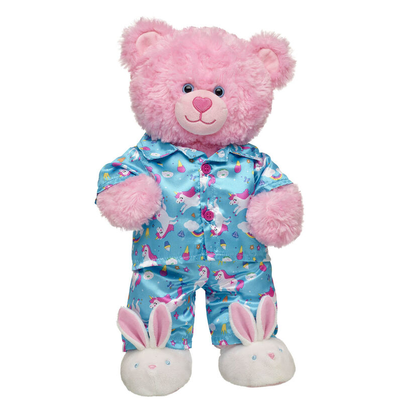 Pink Cuddles Teddy Bear Unicorn PJs Gift Set - Build-A-Bear Workshop&reg;