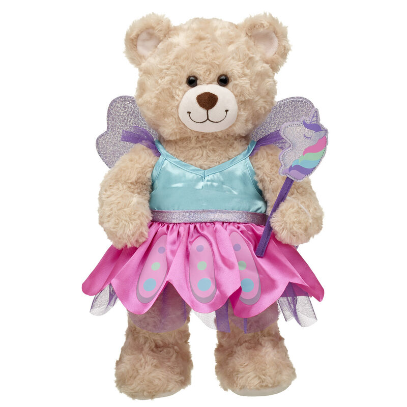 Fairy Dress with Wings and Unicorn Wand - Build-A-Bear Workshop®