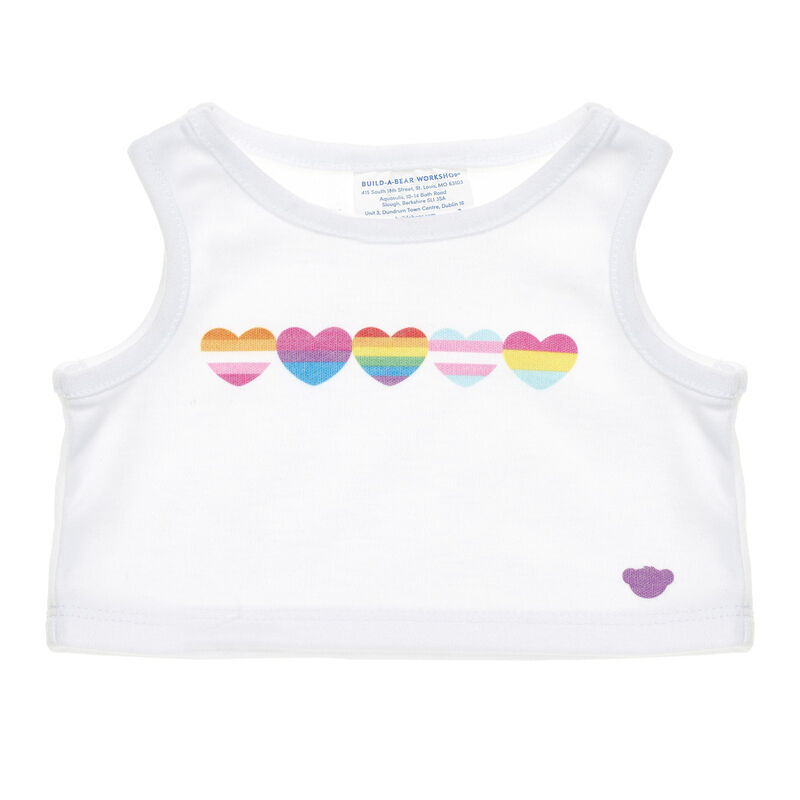 Stuffed Animal Pride Hearts Tank - Build-A-Bear Workshop®