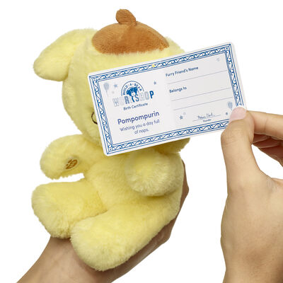 Build-A-Bear Mini Beans&reg; Sanrio&reg; Hello Kitty&reg; and Friends Pompompurin&trade; Plush
