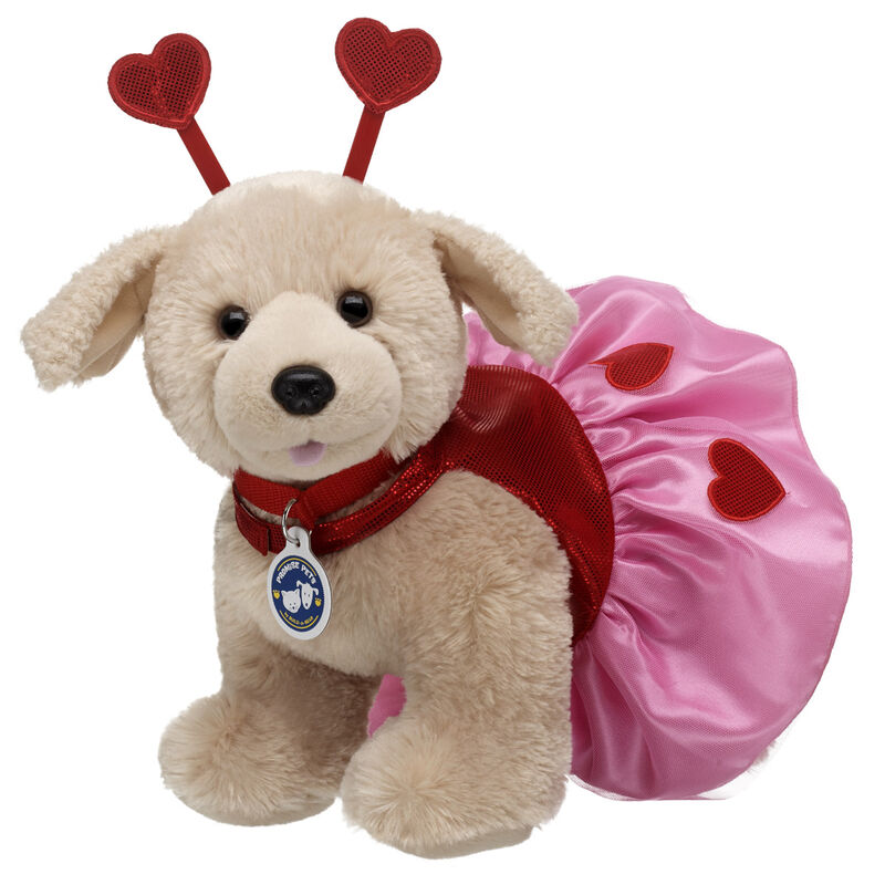 Promise Pets Golden Retriever Stuffed Animal Love Bug Gift Set plush by Build-A-Bear