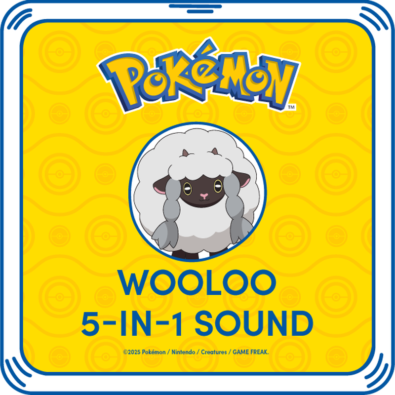 Pokémon Wooloo 5-in-1 Sound