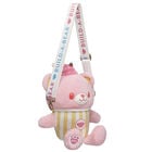 Strawberry Lemonade Bear Slushie Plushie with Carrying Strap plush by Build-A-Bear