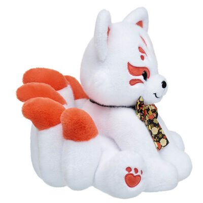 Kitsune Fox Soft Toy with Gifting Bow