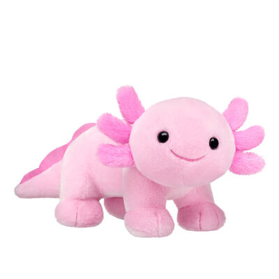 Pink Axolotl Soft Toy