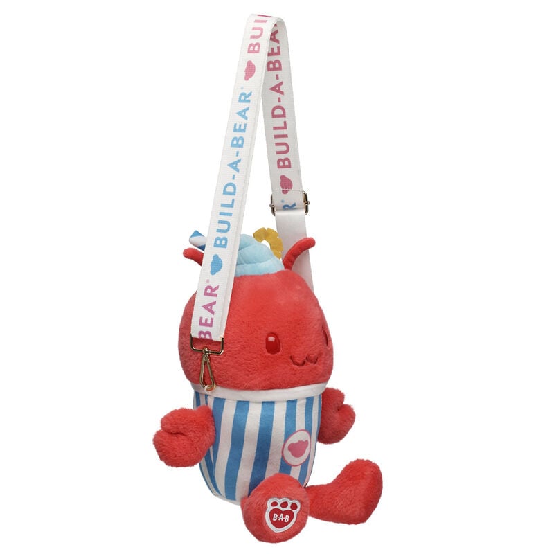 Fruit Punch Lobster Slushie Plushie with Carrying Strap plush by Build-A-Bear