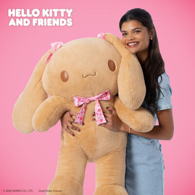 Sanrio&reg; Hello Kitty&reg; and Friends Giant Mocha Plush with Gifting Bow