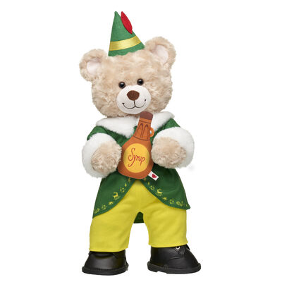 Happy Hugs Teddy Bear Buddy the Elf™ Syrup Gift Set