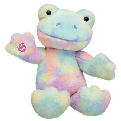 Rainbow Clouds Frog Soft Toy