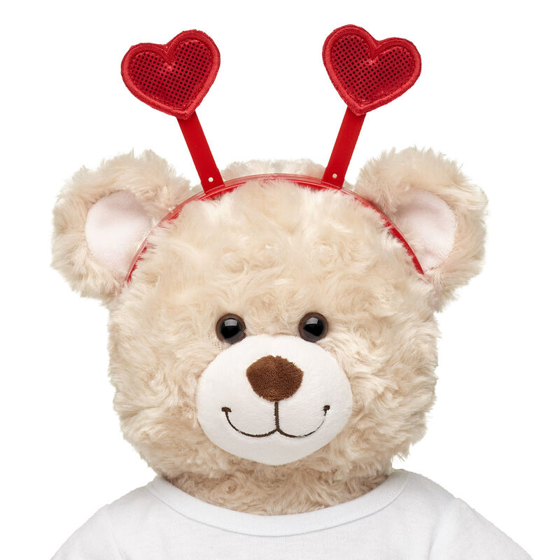 Lovebug Heart Headband for Stuffed Animals - Build-A-Bear Workshop&reg;