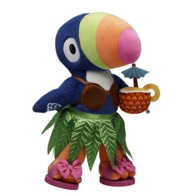 Too Cute Toucan Soft Toy Tropical Hula Gift Set