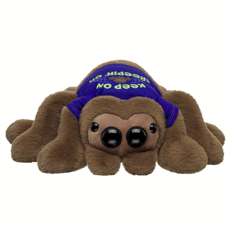 Jumping Spider Stuffed Animal "Keep On Creepin' On" Gift Set plush by Build-A-Bear