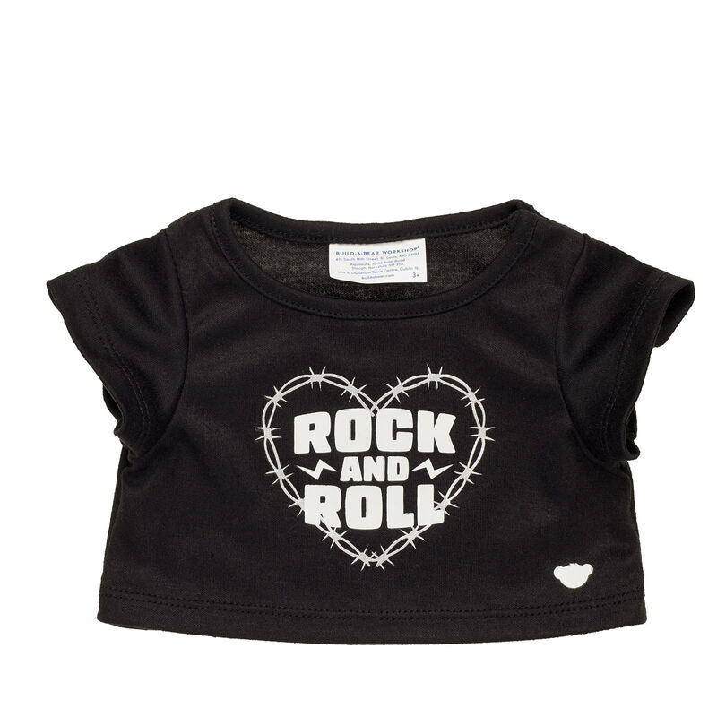 Online Exclusive Rock and Roll T-Shirt for Plush Toys - Build-A-Bear Workshop&reg;