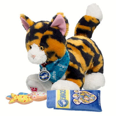 Promise Pets&trade; Calico Soft Toy Pet Snacks Gift Set