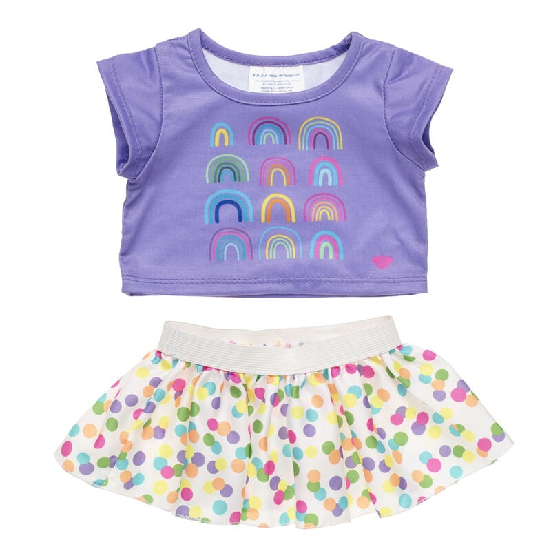 Rainbow Skirt Set 2 pc. for Stuffed Animals - Build-A-Bear Workshop&reg;