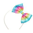 Online Exclusive Rainbow Sprinkle Bow Headband