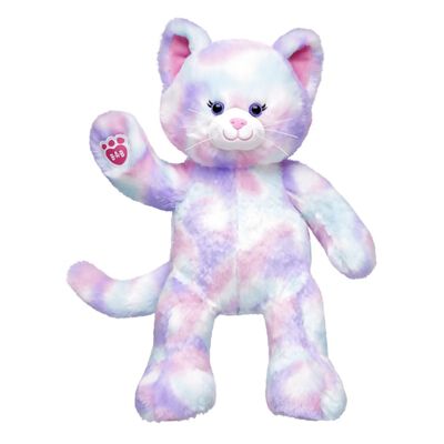 Pastel Swirl Kitty Soft Toy