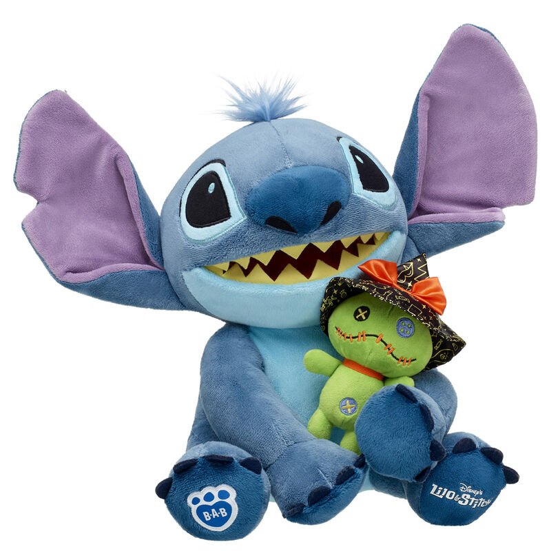 Disney Stitch Plush with Halloween Scrump - Build-A-Bear Workshop®