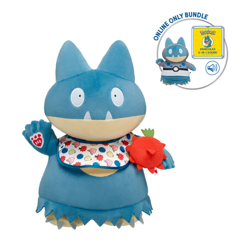 Online-Only Pokémon Munchlax Plush Toy Bundle - Build-A-Bear Workshop®