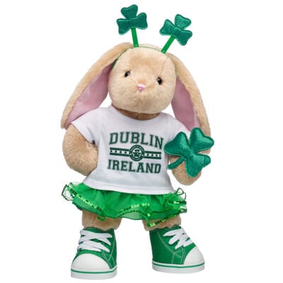 Pawlette&trade; Bunny Plush Dublin Gift Set with Shamrocks