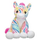 Rainbow Stripes Zebra Stuffed Animal - Build-A-Bear Workshop&reg;