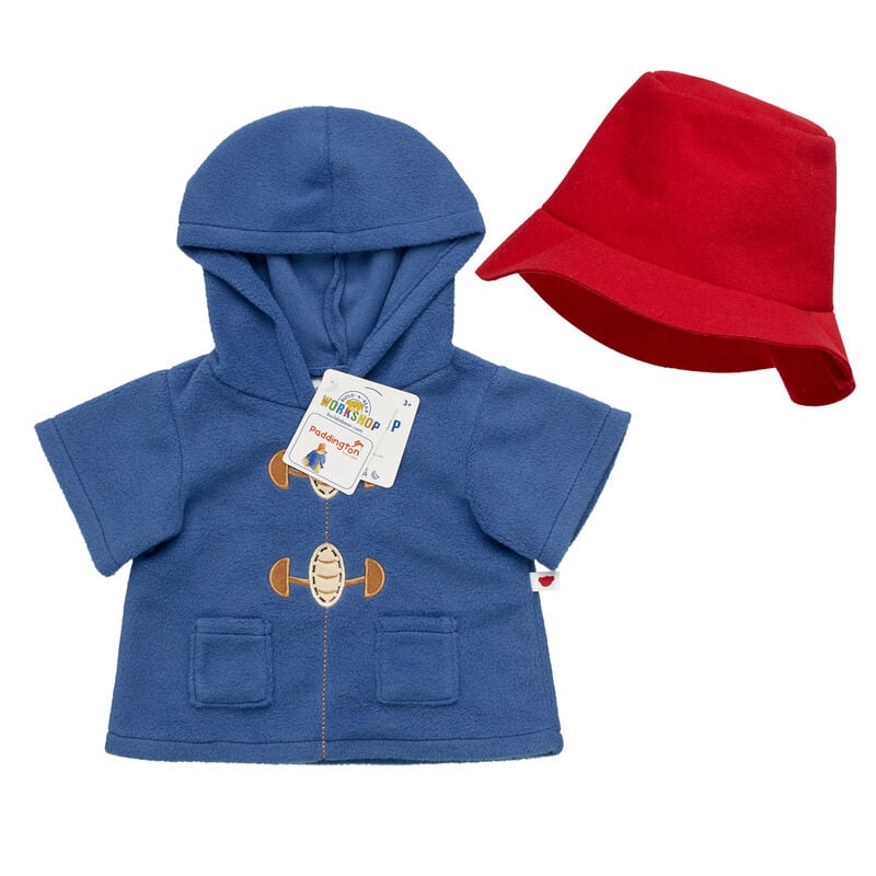 Online Exclusive Paddington&trade; Coat and Hat Set for Plush Toys - Build-A-Bear Workshop&reg;