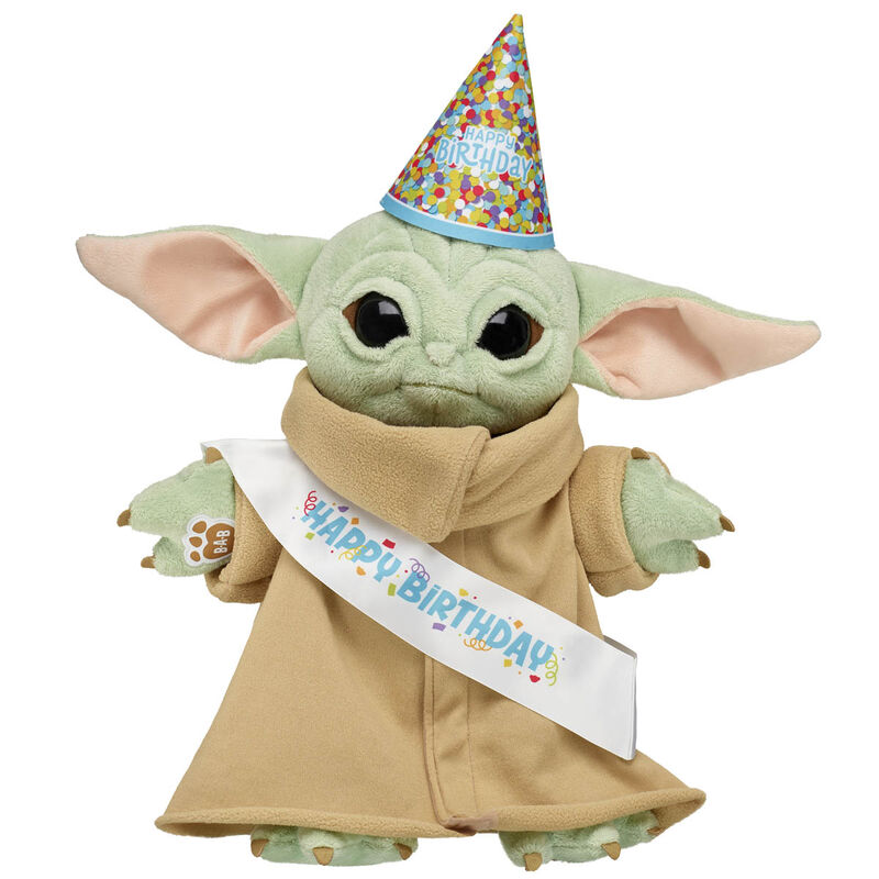 Grogu&trade; Plush Gift Set with Birthday Sash and Party Hat 