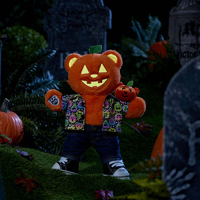 Pumpkin Glow Teddy Bear - Build-A-Bear Workshop&reg;
