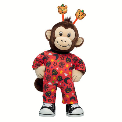 Smiley Monkey Soft Toy Halloween Sleeper Gift Set