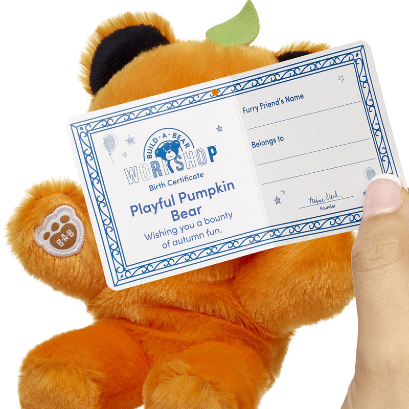 Build-A-Bear Mini Beans® Pumpkin Teddy Bear - Build-A-Bear Workshop®