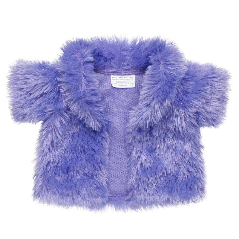 Purple Faux Fur Jacket for Plush Toys - Build-A-Bear Workshop&reg;