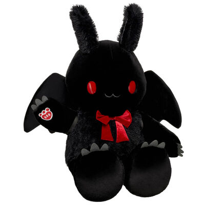 Giant Mothman Plush with Red Velvet Gifting Bow