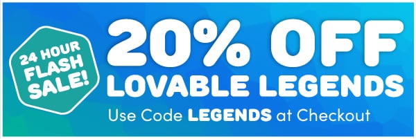 20% OFF Lovable Legends Using Code LEGENDS