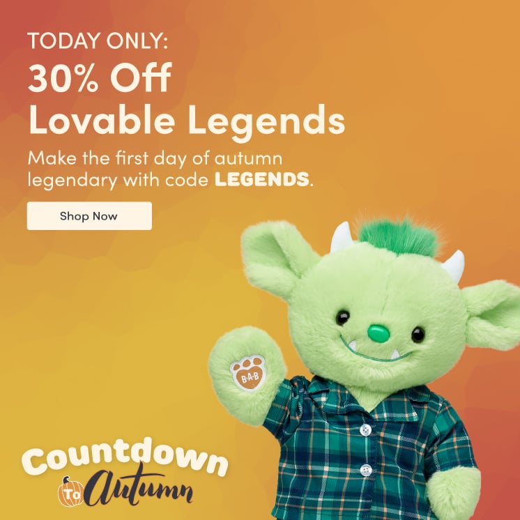 30% Off select Lovable Legends with code LEGENDS