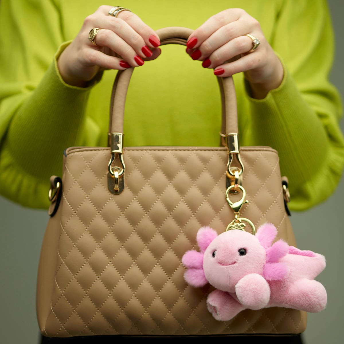 Axolotl Plush Bag Charm